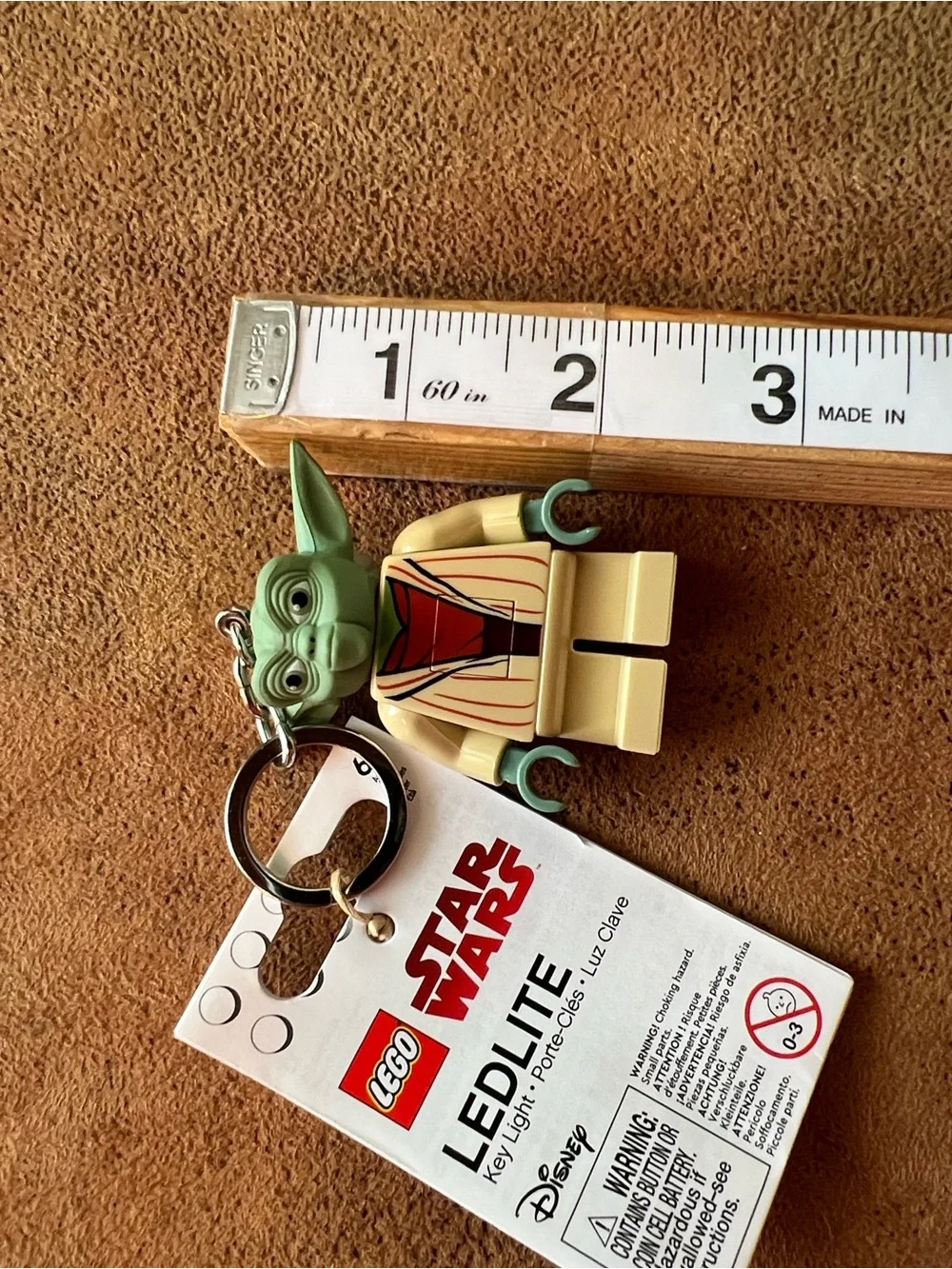 Lego yoda minifigure